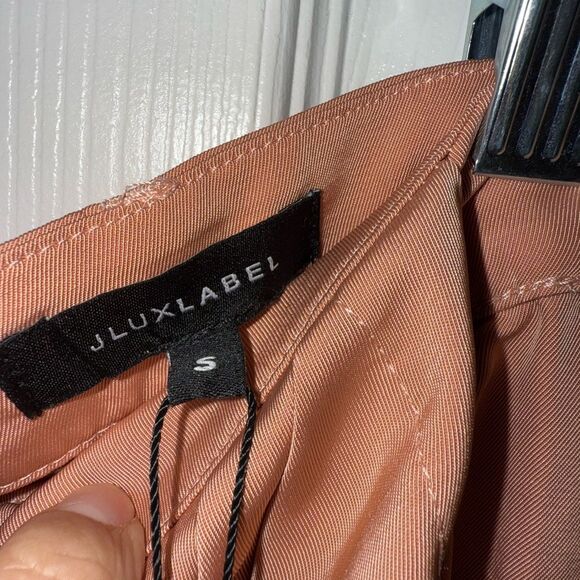 JLuxlabel Peach Jamila Drape Skirt Size Small NWT Hotliday event date night - Picture 7 of 10